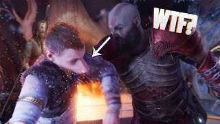 Closer Look of Atreus's transformation in God of War Ragnarok