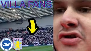 ASTON VILLA BEAT BRIGHTON AT THE AMEX STADIUM I1-2I MATCH DAY VLOG I