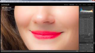 Lightroom 5 - Portrait Retusche, 5.Teil - Die Lippen hervorheben ! Tutorial !