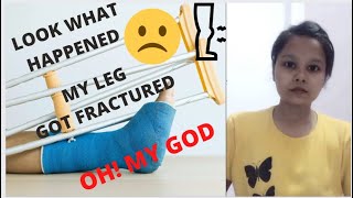 My leg got fractured/vlog/ upcoming video planning