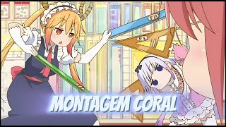 Miss Kobayashi's Dragon Maid - Tohru vs Kanna - MONTAGEM CORAL