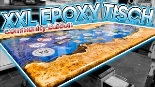 XXL Epoxy Tisch - Community Edition | Gewinnspiel