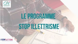 Le programme Stop Illettrisme chez Crédit Agricole Assurances