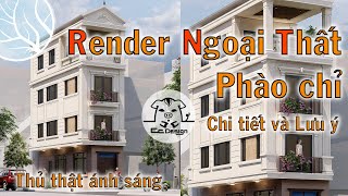 Render Ngoại Thất Phào Chỉ Lumion 10 /9/8 - Lumion 10 Exterior Render | Ec Design