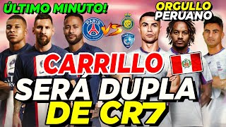 CONFIRMADO! ANDRÉ CARRILLO SERÁ TITULAR FRENTE AL PSG Y SERÁ DUPLA DE CR7 │SELECCIÓN PERUANA