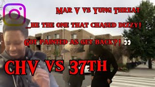 Yung Threat & MarrV Go At It On Live! (CHV vs 37th & CHV?)