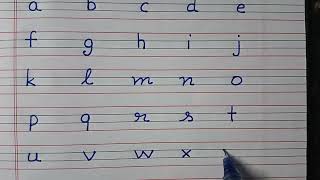 small letter abcd writing | how to write small letters | how to write alphabets | abcd writing | abc