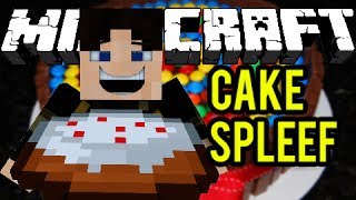 TCTNGAMING VS WHIFFEN!! - Minecraft CAKE SPLEEF Mini-Game