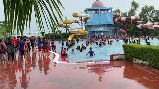 Nilansh Water Park crowd on 2nd October 2021.