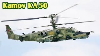 ACS/Russian-made Ka 50 helicopter strikes village near airport.