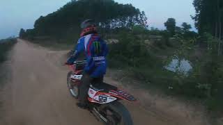 #off road, test FTR  up to KTM, just for a few hours .