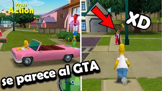 EL MEJOR JUEGO DE LOS SIMPSONS // Los simpsons Hit & Run