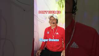 DON'T EVER GO-EDDIE PEREGRINA-COVER Singer Dreams)#karaoke #shots