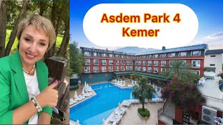 Asdem Park 4 Kemer Турция июнь 2024 Мой отзыв!