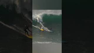 Surfing Big Waves: The Unexpected Risks #shorts