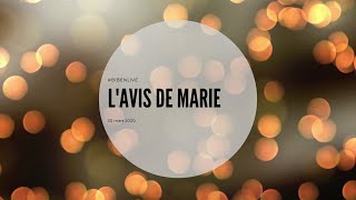 #BibEnLive ► L'avis de Marie