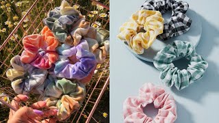 Latest Cute Varieties Of Scrunchies .Designer Scrunchies .Fashion Fiesta .