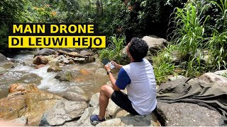 Pengalaman seru ke Curug Leuwi Hejo, Sentul-Bogor | Drone Video