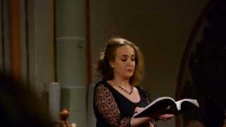 Alexandra Sherman (Alto) sings "Thou Art Gone Upon High" /Händel "The Messiah"