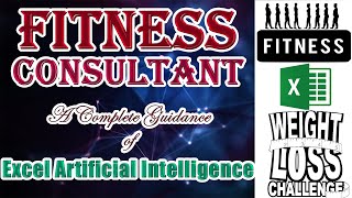 Excel as Fitness Consultant | BMI/BMR Calculator | Excel as Dietitian | Weight Loss Tracker-Fat Burn