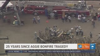 Texas A&M marks 25 years since bonfire tragedy