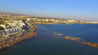 Kato Paphos at sunset