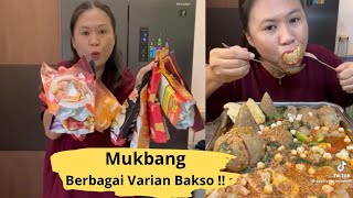 MUKBANG BERBAGAI VARIAN BAKSO !!