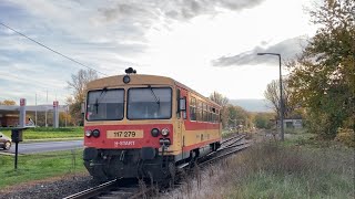 117 279 halad a 4-esen Eternitgyár és Nyergesújfalu-felső között