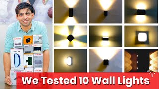 10 Best LED Wall Lights | Up & Down For Outdoor, Balcony, Stairs, Bedside [Wall Lights Review]