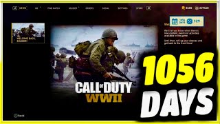 COD WW2 DAILY LOGIN #1056 UNTIL SLEDGEHAMMERS SEND ME A WW2 GOODIEBAG WITH T-SHIRT WITH MY NAME ON !