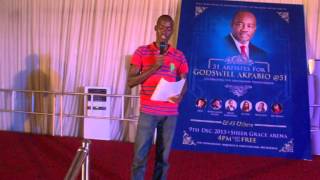 51 Artistes for Godswill Akpabio @ 51 Part 1