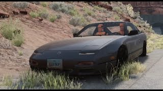 Beamng Drive  1989 Nissan 240Sx + Dummy Version +  Crashtest+ Downloadlink