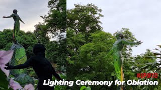 Lighting Ceremony for Oblation