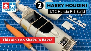 Tamiya Honda F-1 Part 2  This ain’t no shake and bake kit