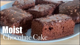 Simple Moist Chocolate Cake Recipe | Basic Recipe for beginners