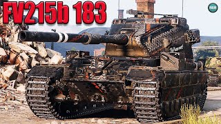 FV215b 183 карта Промзона, 11.8К dmg, 5 kills. WoT 1.9.0. 2К VIDEO.