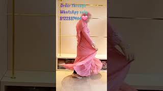 New stylish gown with dupatta🤩 Rate ₹1250+$💘 #beautiful #trending #viral #shortsfeed