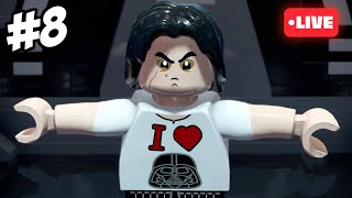 🔴 (LIVE) LEGO STAR WARS: THE SKYWALKER SAGA - EP 8: OS ÚLTIMOS JEDI! #08