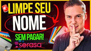 ⚠️ COMO LIMPAR O NOME (SEM PAGAR A DÍVIDA) EM ATÉ 90 DIAS | Como  LIMPAR NOME SUJO no SPC SERASA