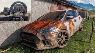 Rebuilding Ford Focus RS (900HP) - Forza Horizon 5 | (Steering Wheel + Shifter) Gameplay