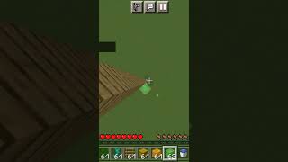 i did mlg with slime and water in Minecraft