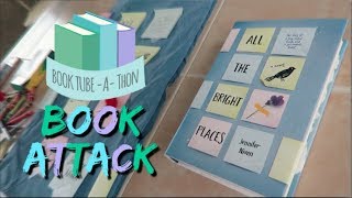 BOOK ATTACK! | BooktubeAThon Day 1