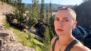 Living in my car! (ft Grand Tetons🍒 & Yellowstone)