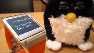 Hacking the Google Smartwatch   running the Google Glass software on the Samsung Galaxy Gear   YouTu