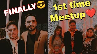 1st Time Meetup @parasthakralvlogs6489 @SnehaSachdeva26❤️‍🔥😎|| Socha Nahi Tha Ki Aisa Meetup hoga😱