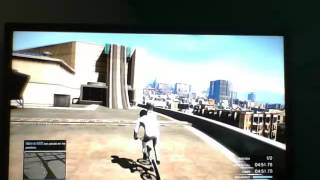 PARTIE 1 : COURSE WALLRIDE EN BMX AVEC PANDA GAMING - GTA V