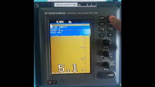 ECHO SOUNDER FRUNO FE 700 Alarm setting