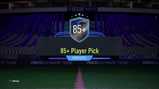 85+ Player Pick FIFA 22 FUT Captains Promo