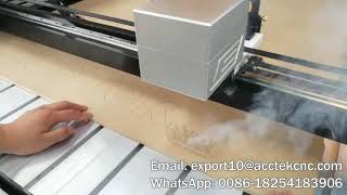 Acctek AKJ1390C big area Co2 laser marking test