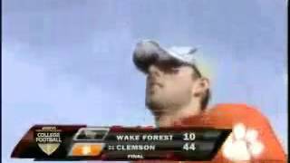 2007 Clemson vs Wake Forest Football Part 2